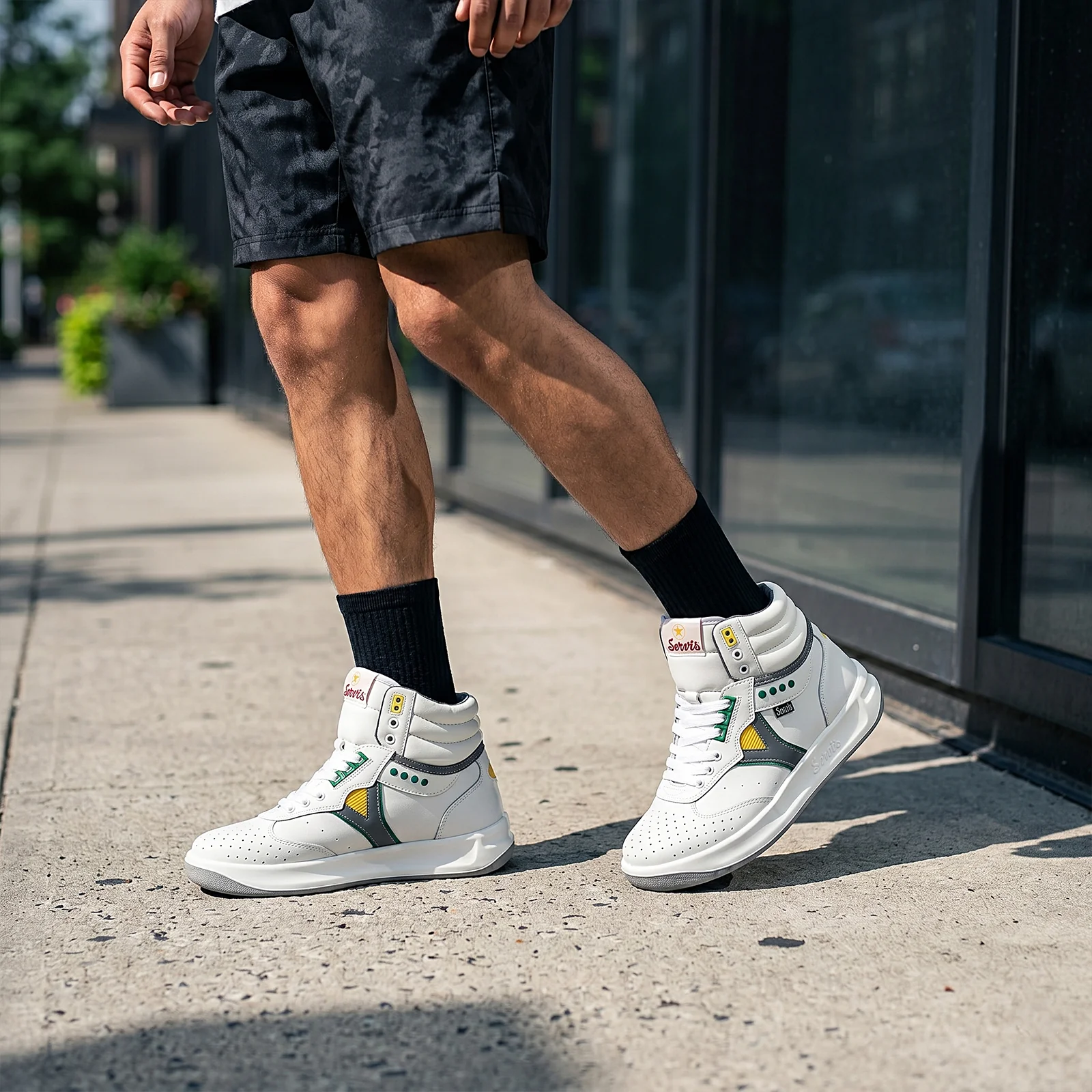 High-Cut Sneakers
