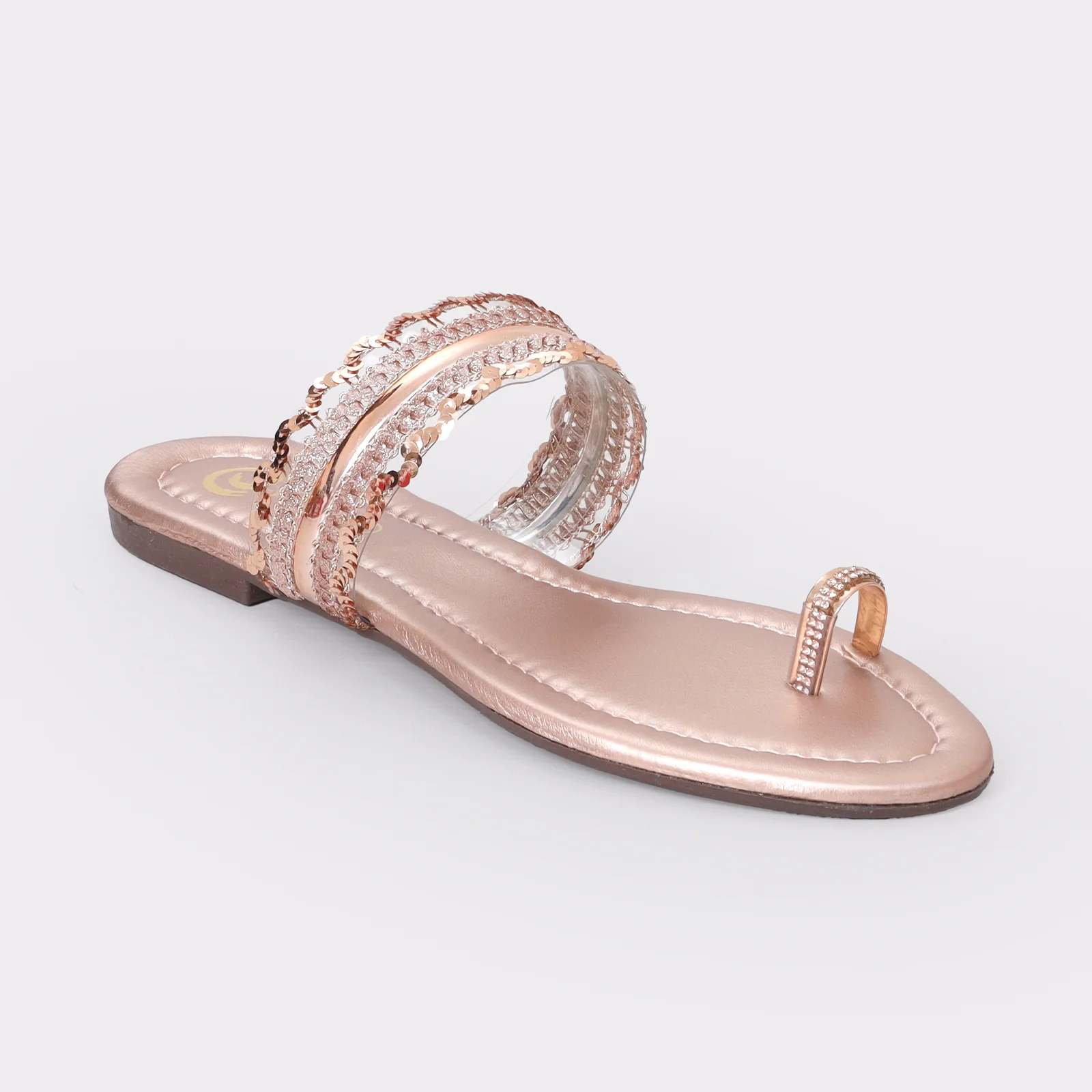 Women's Fancy To-Ring Flats - Image 2