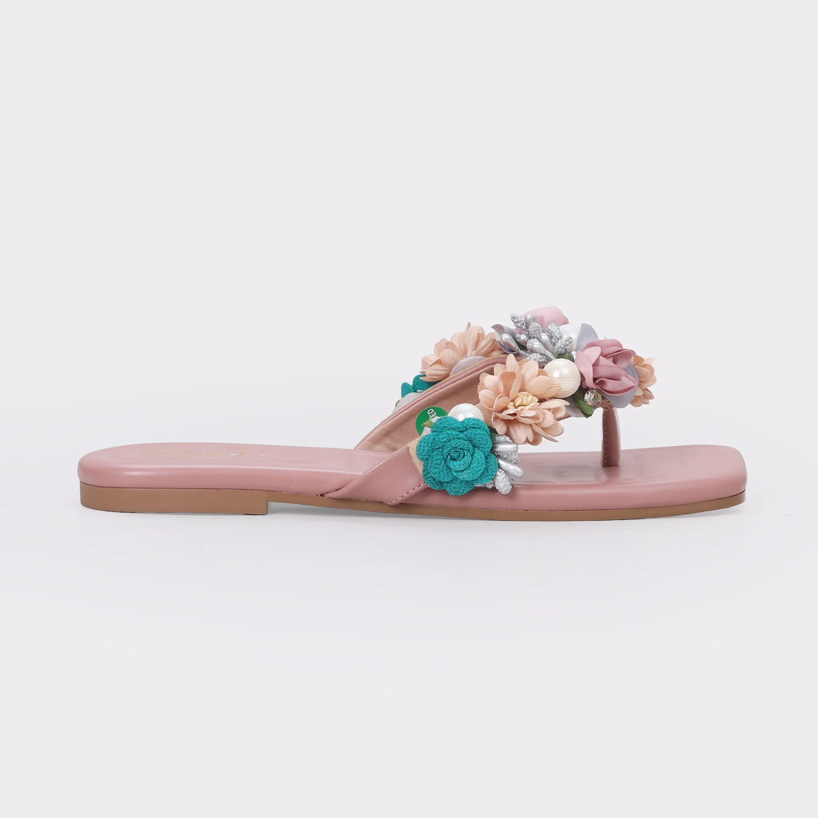 Women's Floral Chappals - Image 3