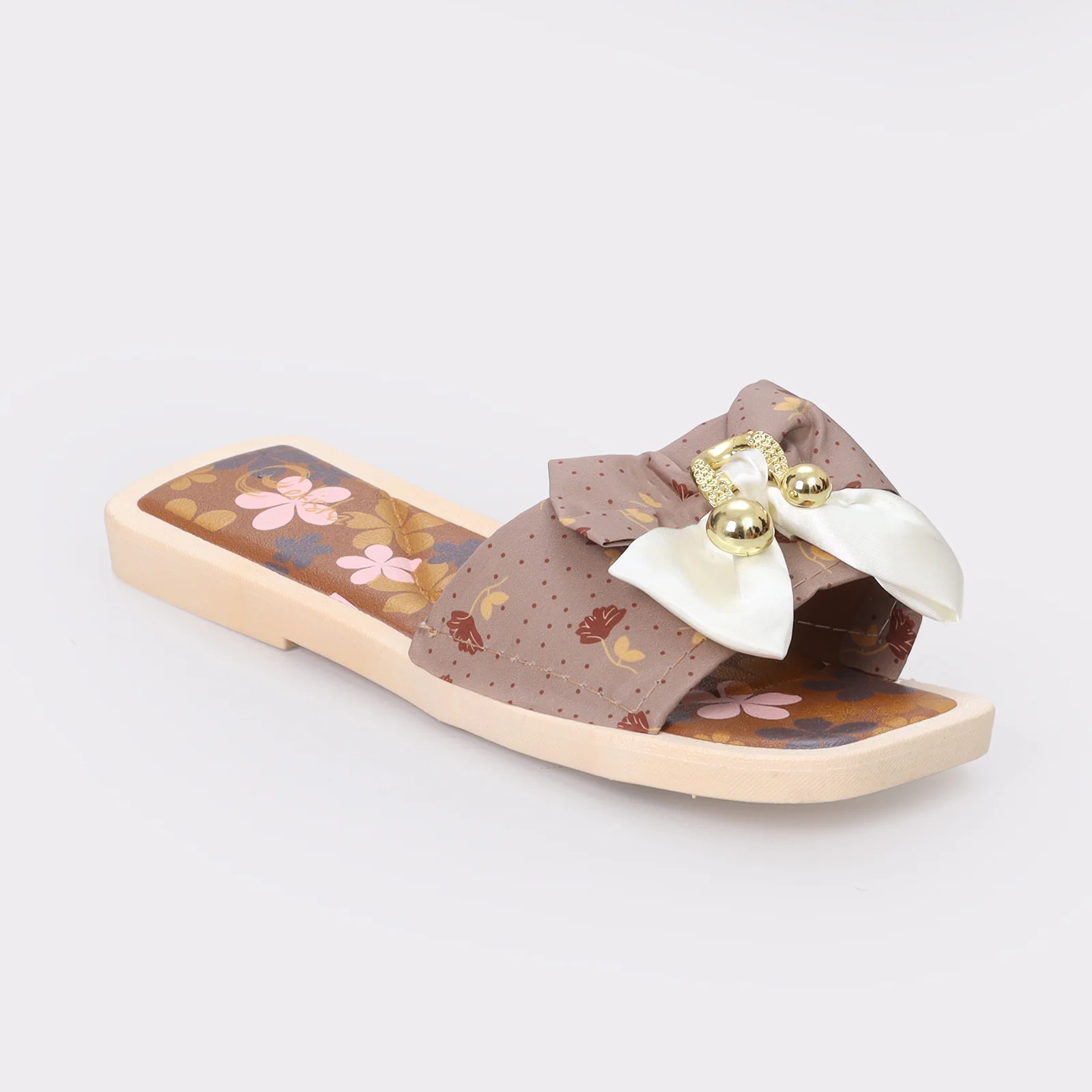 Women's Floral Slippers - Image 2