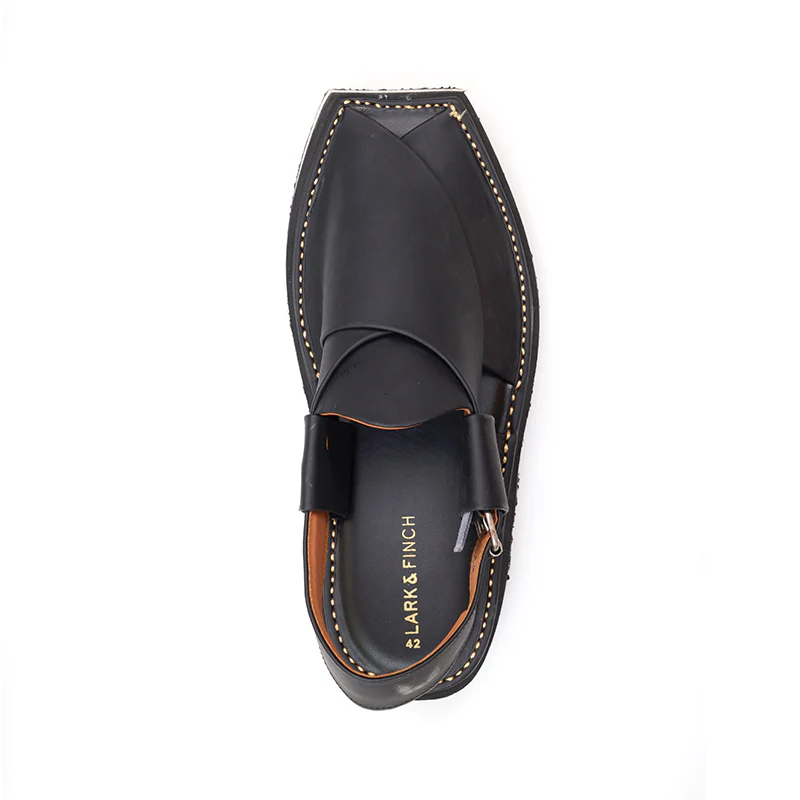 M-LF-0400204- Leather Peshawari - Image 4