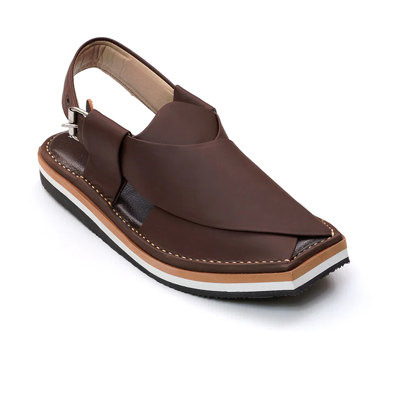 M-LF-0400204- Leather Peshawari - Image 2