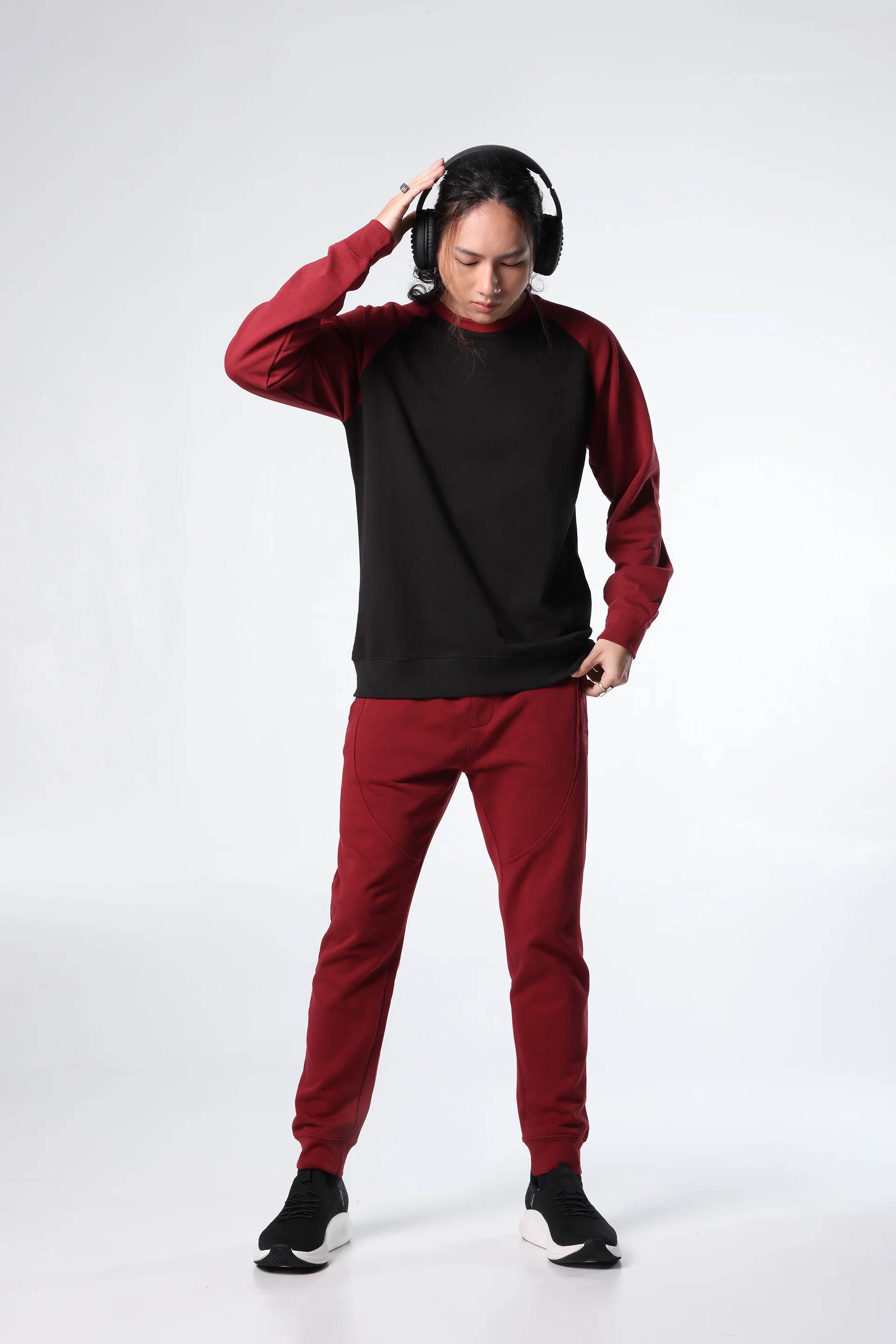 Athleisure Sweatshirt Raglan - Image 2