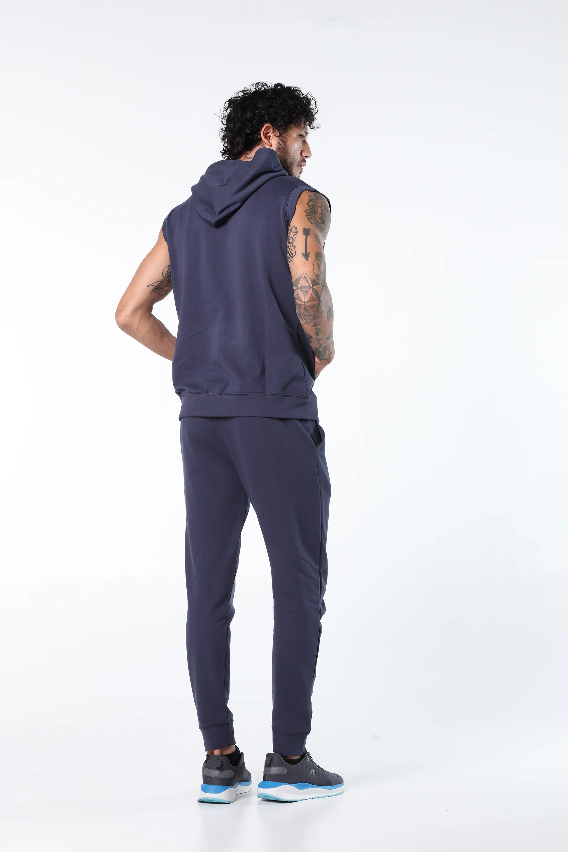 Athleisure Sleeveless Hoodie - Image 3