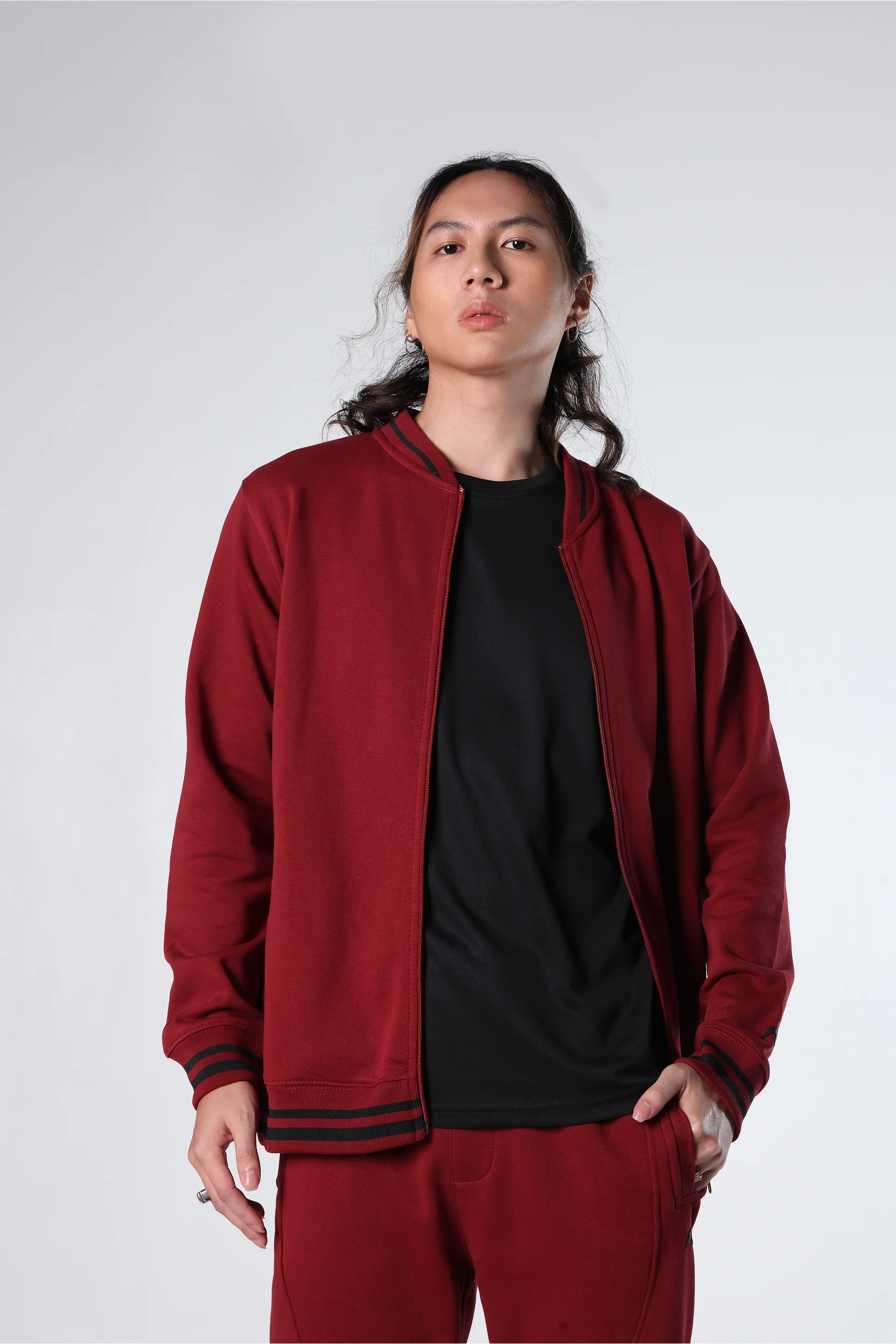 Athleisure Bomber Jacket - Image 4