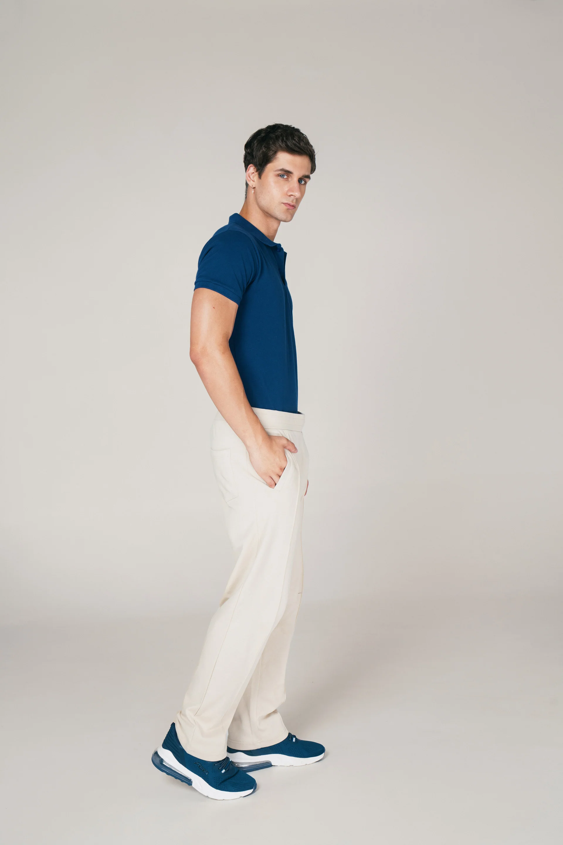Pleated Pants Interlock - Image 3